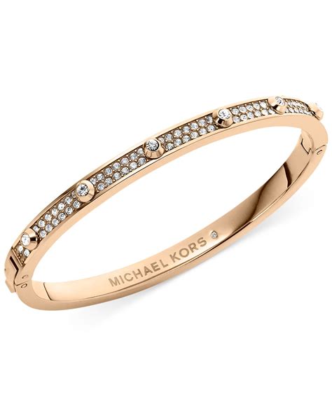 rose gold michael kors bracelet amazon|Michael Kors rose gold bangle.